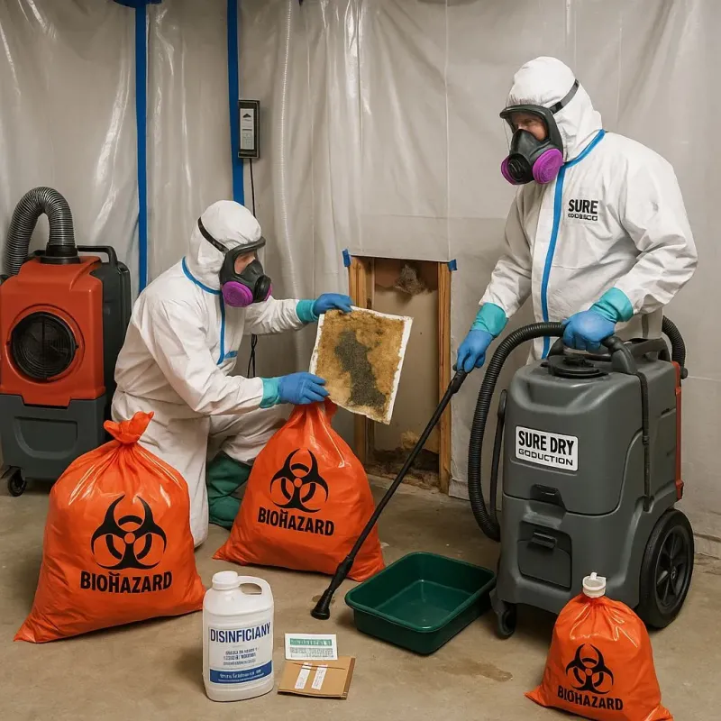Contaminated Water Handling Protocols process in Guthrie, OK