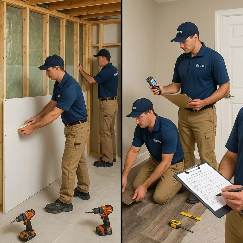 Repairs and Reconstruction process in Guthrie, OK