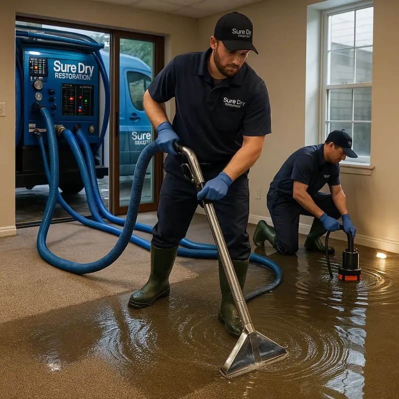 Water Extraction and Removal process in Guthrie, OK